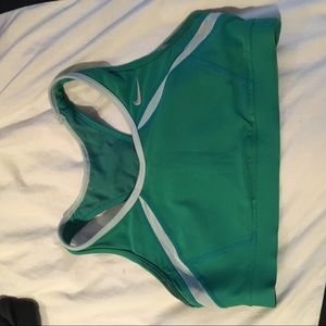 Green nike bra